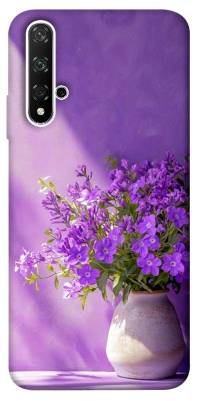 Чехол itsPrint Vase with flowers для Huawei Honor 20 / Nova 5T, цветы, купить оптом с доставкой