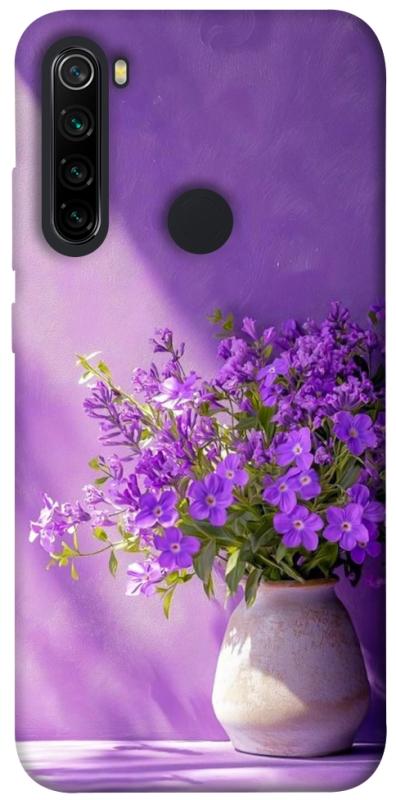 Чехол itsPrint Vase with flowers для Xiaomi Redmi Note 8, цветы, купить оптом с доставкой