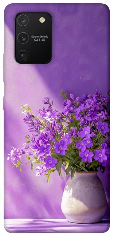 Чехол itsPrint Vase with flowers для Samsung Galaxy S10 Lite, цветы, купить оптом с доставкой