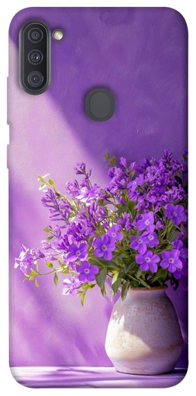 Чехол itsPrint Vase with flowers для Samsung Galaxy A11, цветы, купить оптом с доставкой