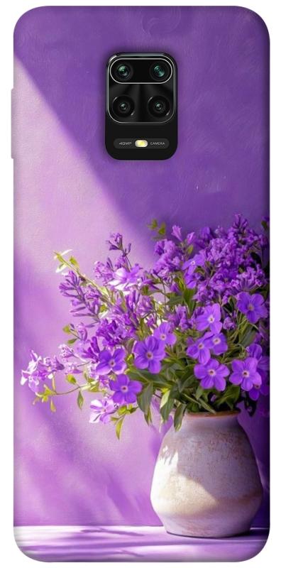 Чехол itsPrint Vase with flowers для Xiaomi Redmi Note 9s / Note 9 Pro / Note 9 Pro Max, цветы, купить оптом с доставкой
