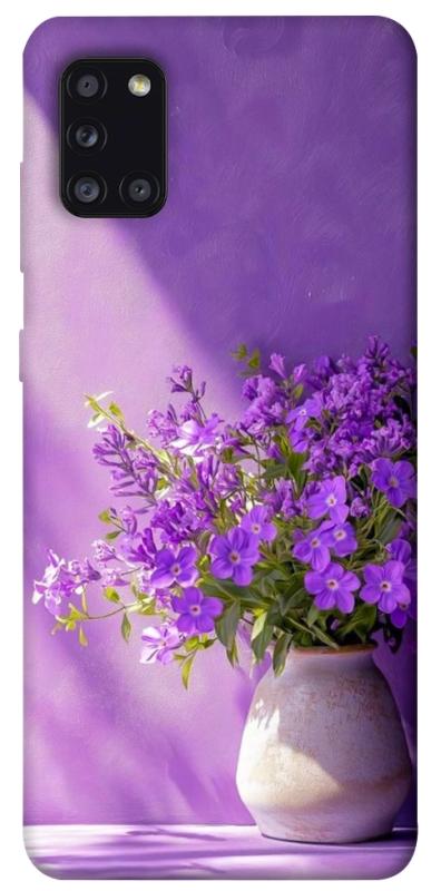 Чехол itsPrint Vase with flowers для Samsung Galaxy A31, цветы, купить оптом с доставкой