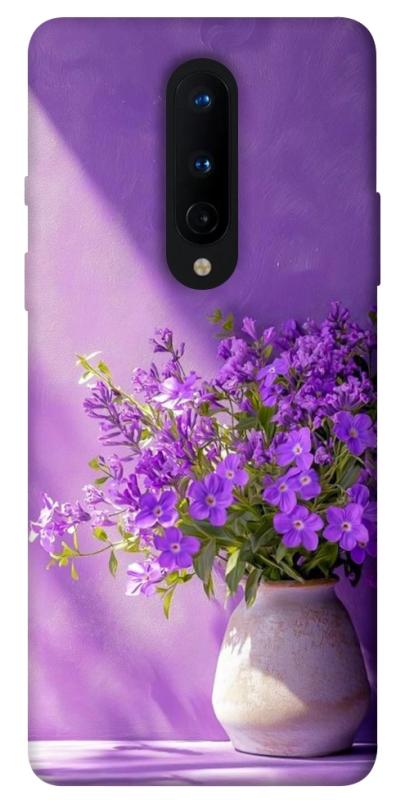 Чохол itsPrint Vase with flowers для OnePlus 8, квіти, купити оптом з доставкою