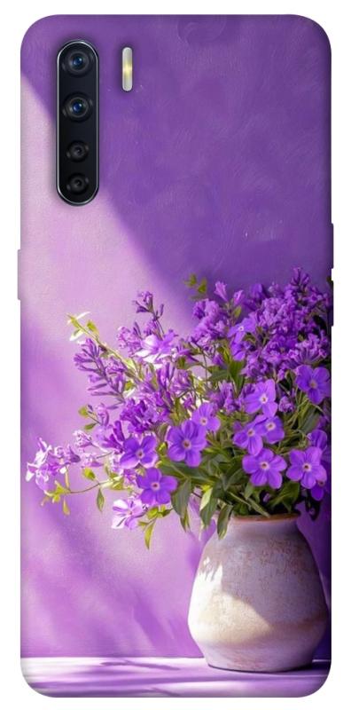 Чехол itsPrint Vase with flowers для Oppo A91, цветы, купить оптом с доставкой
