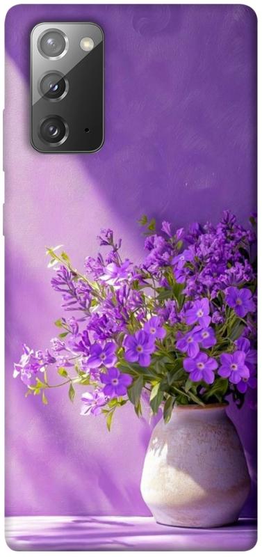 Чехол itsPrint Vase with flowers для Samsung Galaxy Note 20, цветы, купить оптом с доставкой