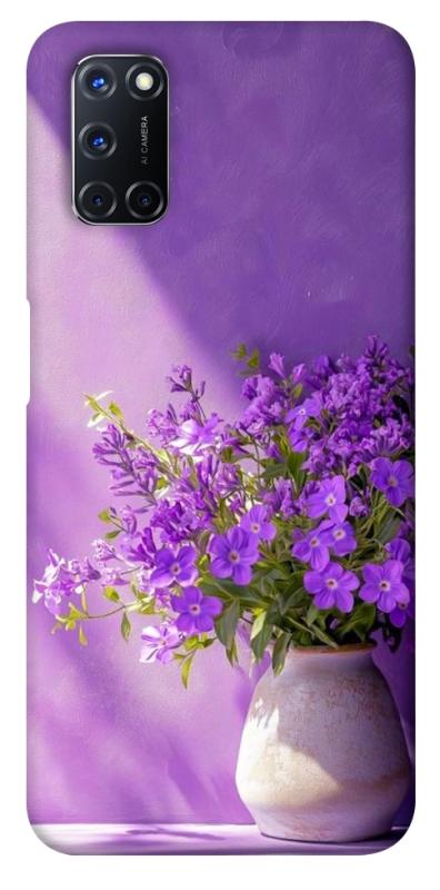 Чехол itsPrint Vase with flowers для Oppo A52 / A72 / A92, цветы, купить оптом с доставкой