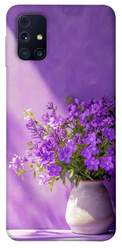 Чехол itsPrint Vase with flowers для Samsung Galaxy M31s, цветы, купить оптом с доставкой