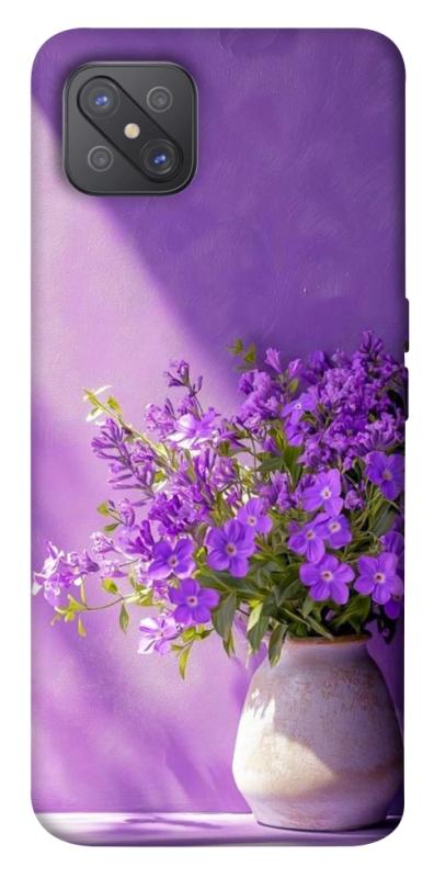 Чехол itsPrint Vase with flowers для Oppo A92s, цветы, купить оптом с доставкой