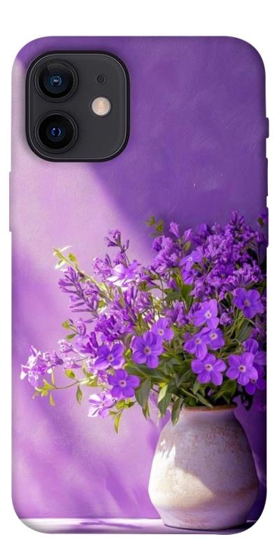 Чохол itsPrint Vase with flowers для Apple iPhone 12 mini (5.4"), квіти, купити оптом з доставкою
