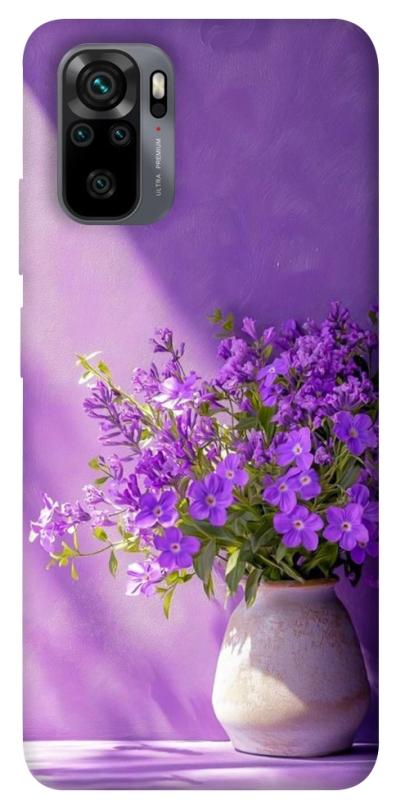 Чехол itsPrint Vase with flowers для Xiaomi Redmi Note 10 / Note 10s, цветы, купить оптом с доставкой