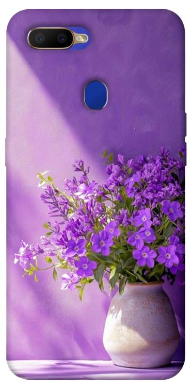 Чехол itsPrint Vase with flowers для Oppo A5s / Oppo A12, цветы, купить оптом с доставкой