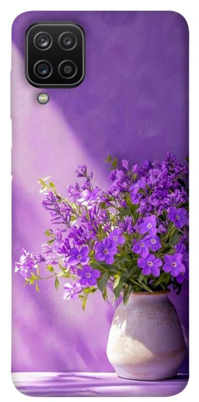 Чехол itsPrint Vase with flowers для Samsung Galaxy A12, цветы, купить оптом с доставкой