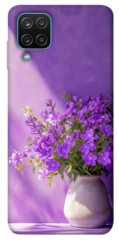 Чехол itsPrint Vase with flowers для Samsung Galaxy A12, цветы, купить оптом с доставкой
