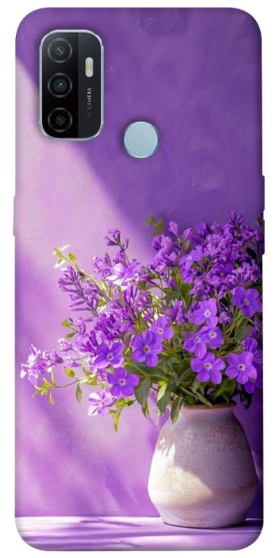 Чохол itsPrint Vase with flowers для Oppo A53 / A32 / A33, квіти, купити оптом з доставкою