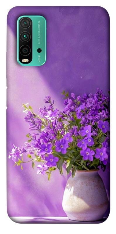 Чехол itsPrint Vase with flowers для Xiaomi Redmi Note 9 4G / Redmi 9 Power / Redmi 9T, цветы, купить оптом с доставкой