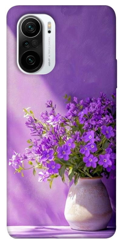 Чехол itsPrint Vase with flowers для Xiaomi Redmi K40 / K40 Pro / K40 Pro+ / Poco F3, цветы, купить оптом с доставкой