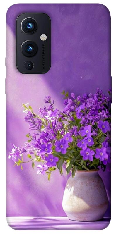 Чехол itsPrint Vase with flowers для OnePlus 9, цветы, купить оптом с доставкой