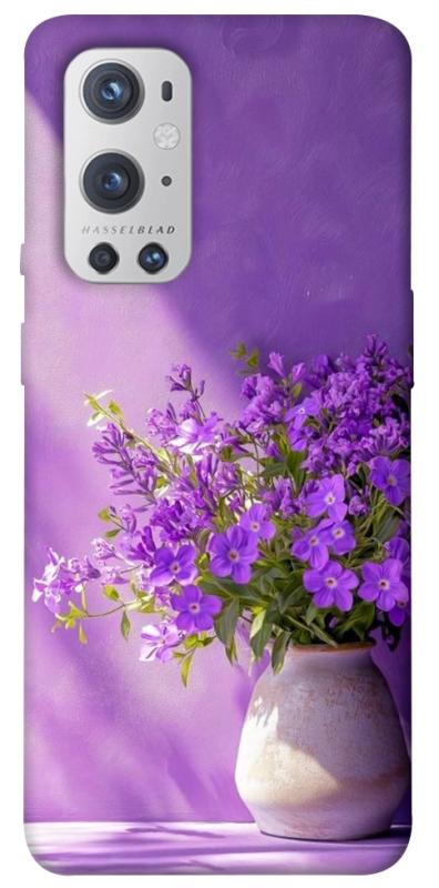Чехол itsPrint Vase with flowers для OnePlus 9 Pro, цветы, купить оптом с доставкой
