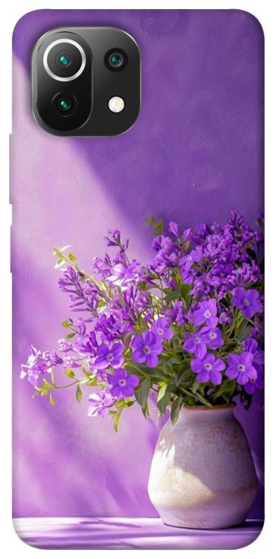 Чехол itsPrint Vase with flowers для Xiaomi Mi 11 Lite, цветы, купить оптом с доставкой