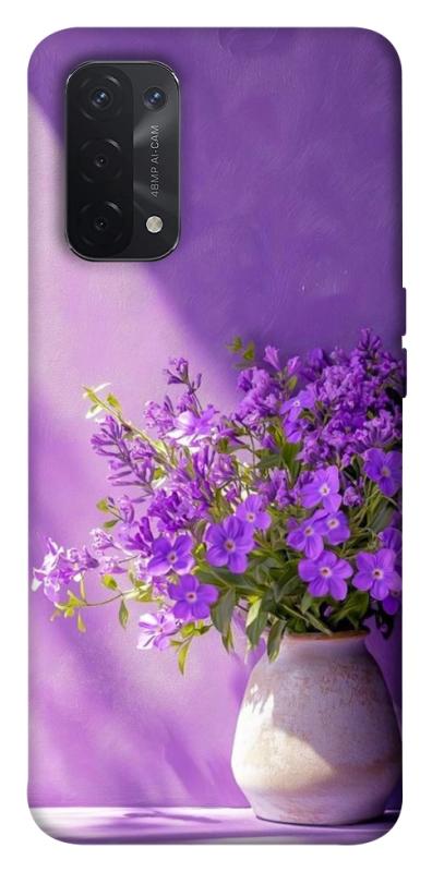 Чехол itsPrint Vase with flowers для Oppo A54 4G, цветы, купить оптом с доставкой