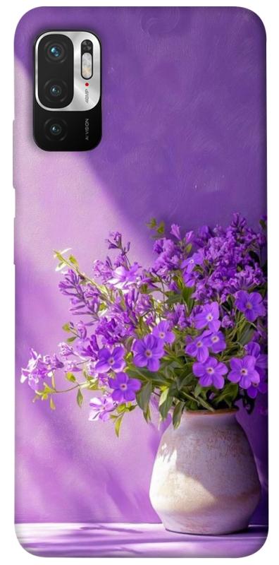 Чехол itsPrint Vase with flowers для Xiaomi Redmi Note 10 5G, цветы, купить оптом с доставкой