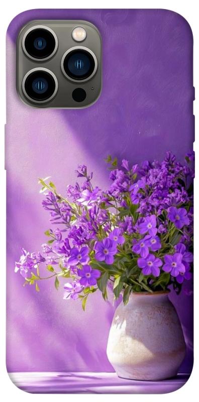 Чехол itsPrint Vase with flowers для Apple iPhone 13 Pro Max (6.7"), цветы, купить оптом с доставкой