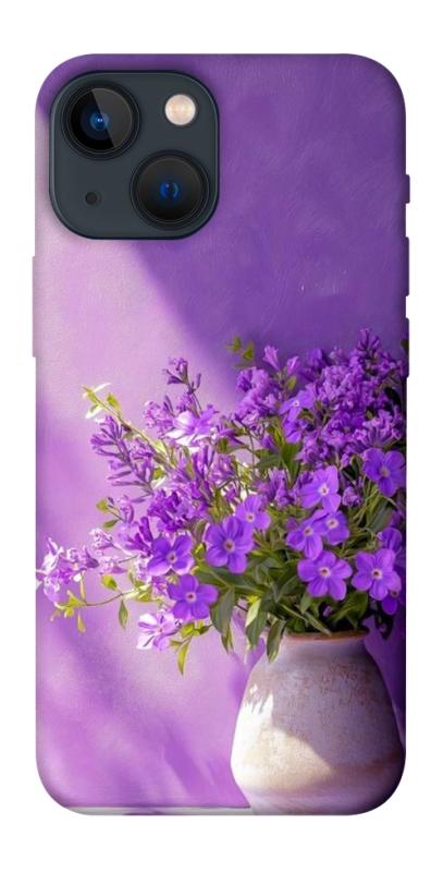 Чехол itsPrint Vase with flowers для Apple iPhone 13 mini (5.4"), цветы, купить оптом с доставкой