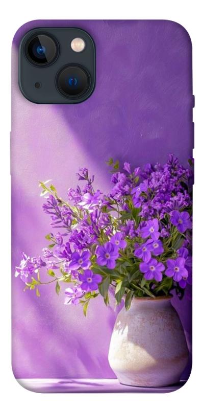 Чехол itsPrint Vase with flowers для Apple iPhone 13 (6.1"), цветы, купить оптом с доставкой