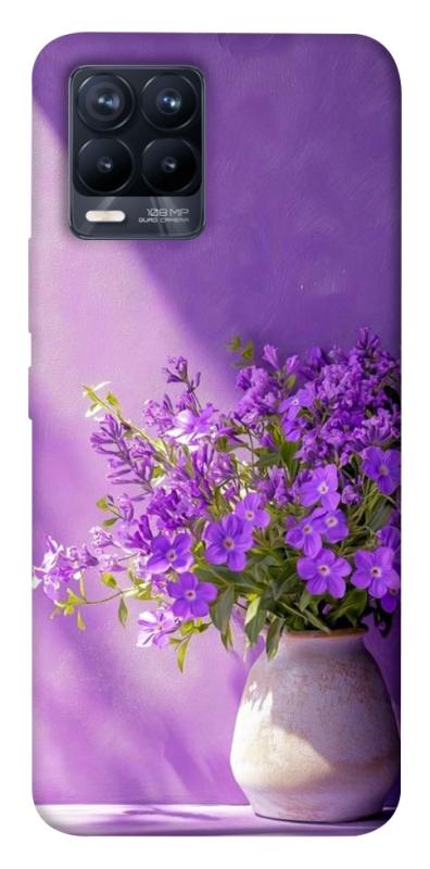 Чохол itsPrint Vase with flowers для Realme 8, квіти, купити оптом з доставкою