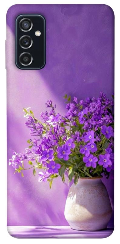 Чехол itsPrint Vase with flowers для Samsung Galaxy M52, цветы, купить оптом с доставкой