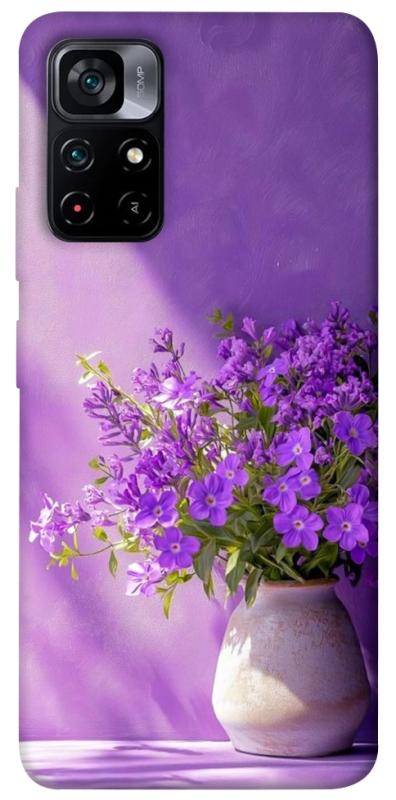 Чохол itsPrint Vase with flowers для Xiaomi Poco M4 Pro 5G, квіти, купити оптом з доставкою