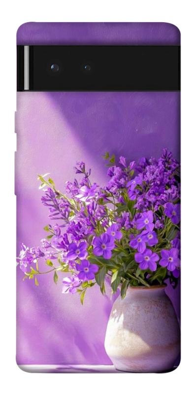 Чехол itsPrint Vase with flowers для Google Pixel 6, цветы, купить оптом с доставкой