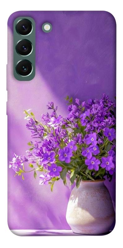 Чехол itsPrint Vase with flowers для Samsung Galaxy S22+, цветы, купить оптом с доставкой
