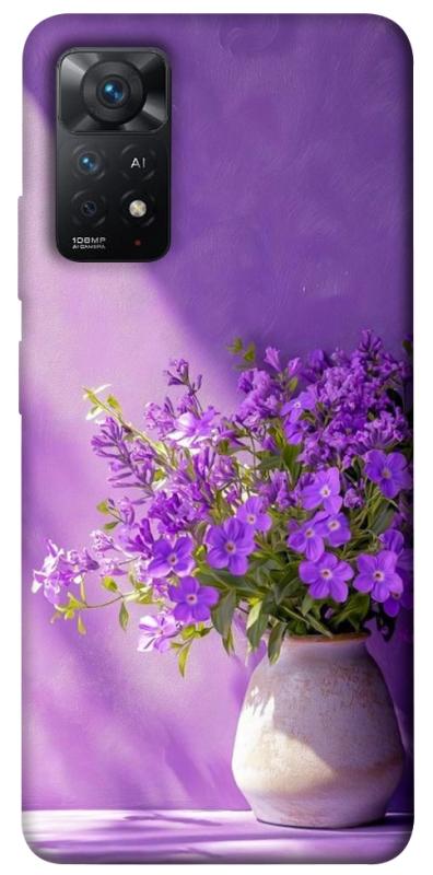 Чехол itsPrint Vase with flowers для Xiaomi Redmi Note 11 Pro 4G/5G, цветы, купить оптом с доставкой
