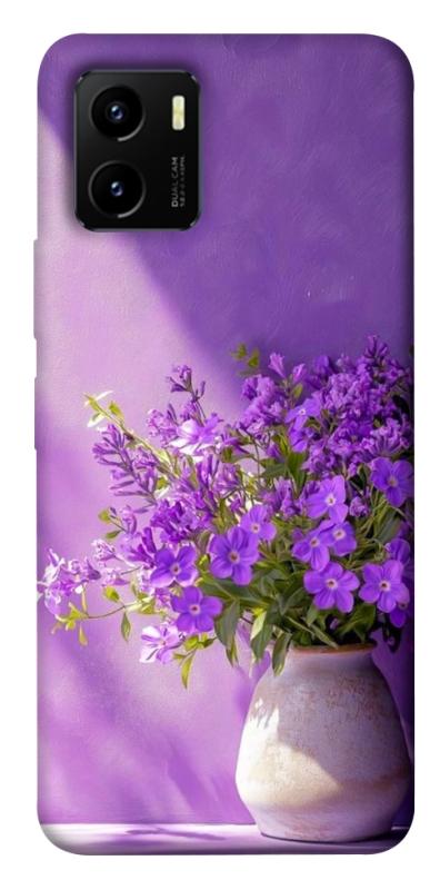 Чехол itsPrint Vase with flowers для Vivo Y15s, цветы, купить оптом с доставкой