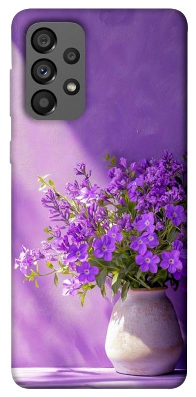 Чехол itsPrint Vase with flowers для Samsung Galaxy A73 5G, цветы, купить оптом с доставкой