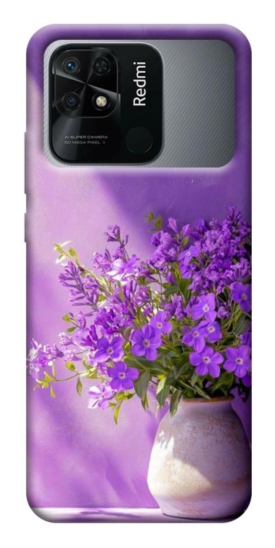 Чехол itsPrint Vase with flowers для Xiaomi Redmi 10C, цветы, купить оптом с доставкой