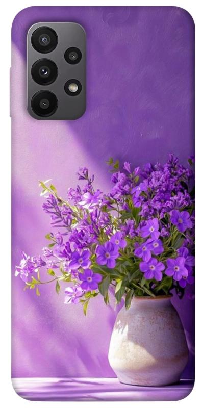 Чехол itsPrint Vase with flowers для Samsung Galaxy A23 4G, цветы, купить оптом с доставкой