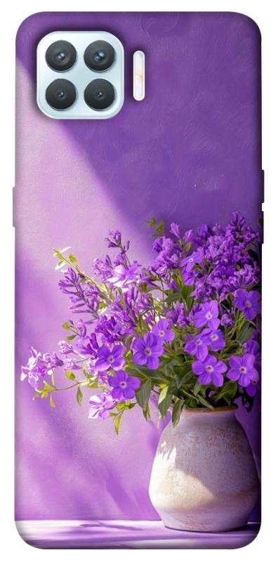 Чехол itsPrint Vase with flowers для Oppo F17 Pro, цветы, купить оптом с доставкой