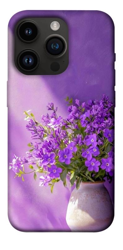 Чехол itsPrint Vase with flowers для Apple iPhone 14 Pro (6.1"), цветы, купить оптом с доставкой