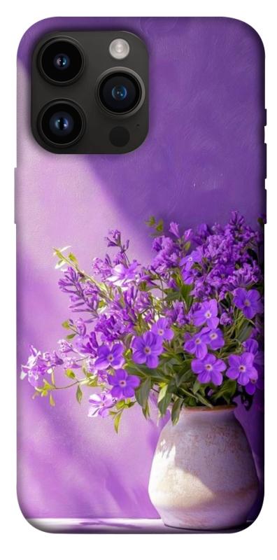 Чехол itsPrint Vase with flowers для Apple iPhone 14 Pro Max (6.7"), цветы, купить оптом с доставкой