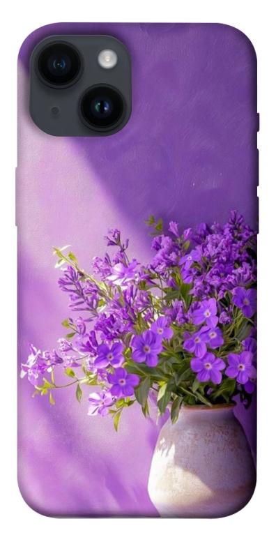 Чехол itsPrint Vase with flowers для Apple iPhone 14 (6.1"), цветы, купить оптом с доставкой