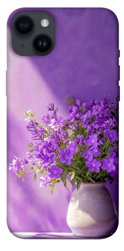 Чехол itsPrint Vase with flowers для Apple iPhone 14 Plus (6.7"), цветы, купить оптом с доставкой