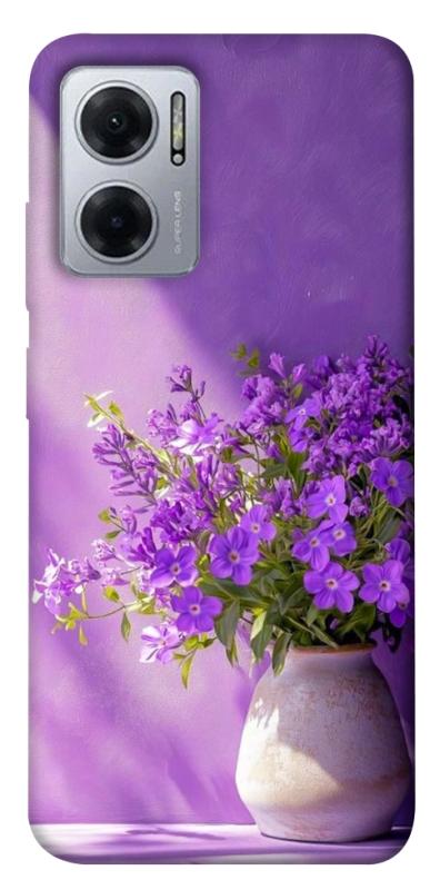 Чехол itsPrint Vase with flowers для Xiaomi Redmi Note 11E, цветы, купить оптом с доставкой
