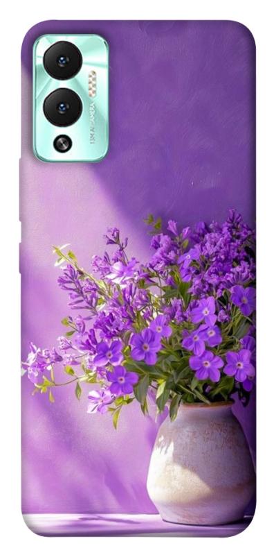 Чехол itsPrint Vase with flowers для Infinix Hot 12 Play, цветы, купить оптом с доставкой
