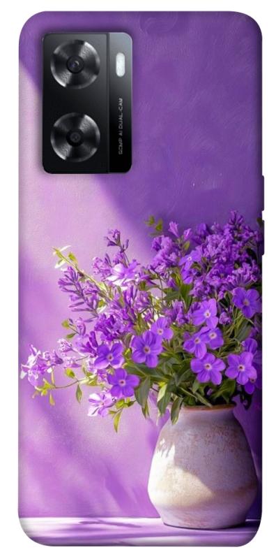Чехол itsPrint Vase with flowers для Oppo A57s, цветы, купить оптом с доставкой