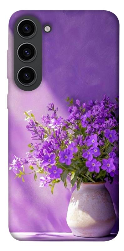 Чехол itsPrint Vase with flowers для Samsung Galaxy S23, цветы, купить оптом с доставкой