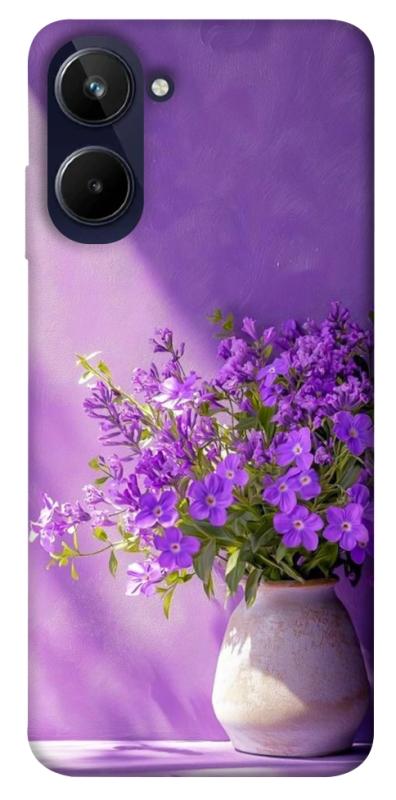 Чехол itsPrint Vase with flowers для Realme 10 4G, цветы, купить оптом с доставкой