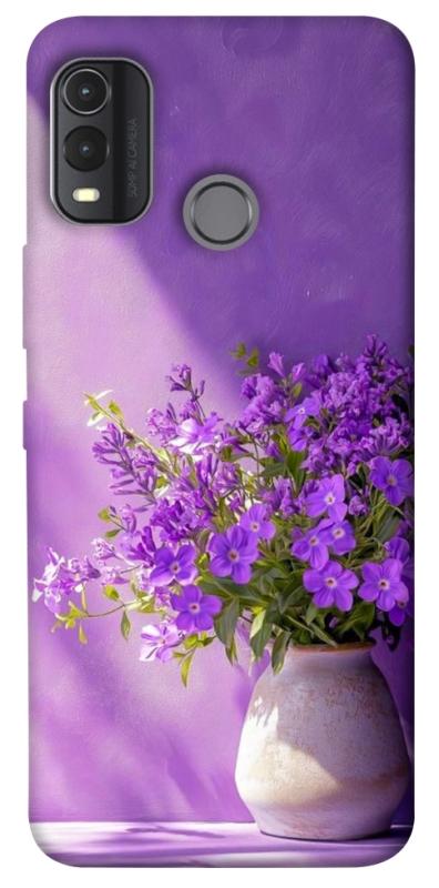 Чехол itsPrint Vase with flowers для Nokia G11 Plus, цветы, купить оптом с доставкой