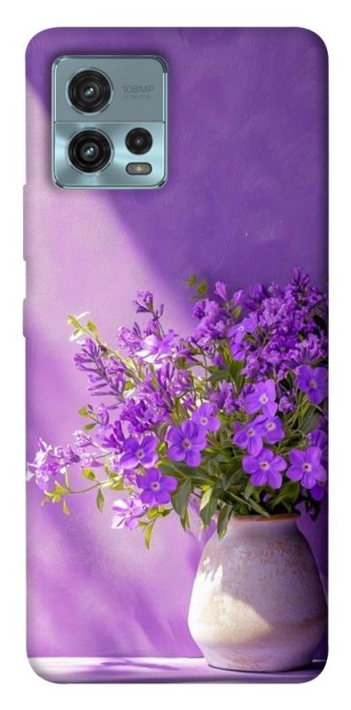 Чехол itsPrint Vase with flowers для Motorola Moto G72, цветы, купить оптом с доставкой